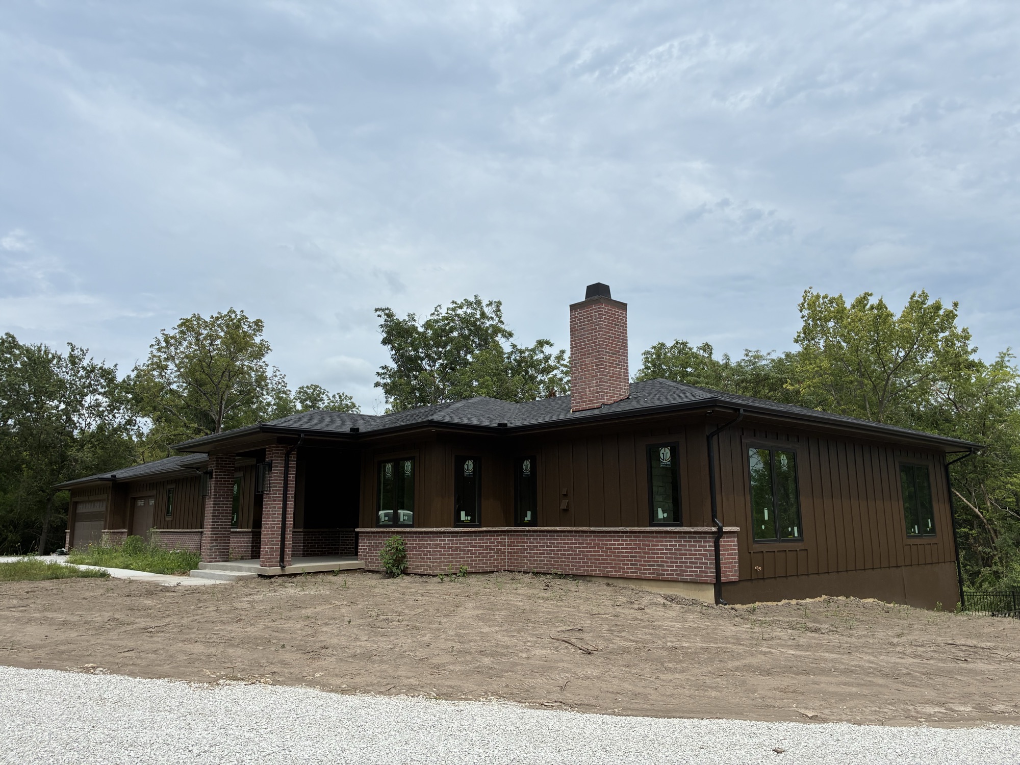 4,500 square foot custom home electrical installation in Harrisonville, Missouri